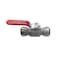 Quickfitting 1/2in Push-to-Connect x 1/2in Push-to-Connect Stainless Steel Full Port Ball Valve SS912R - alternate 3